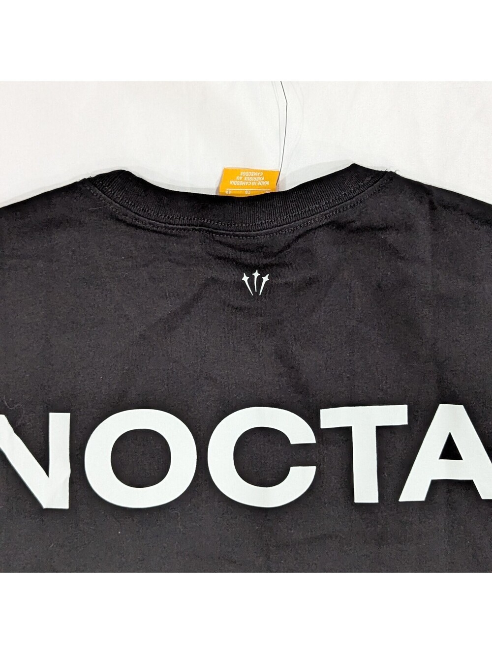 Nike NOCTA NRG Big Body CS Tee Black M FN7664-010 Drake New With Tags - Picture 6 of 9